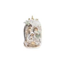 CLEEF.6PR4824 Betlehem életkép műanyag dekorfigura 16x9x24cm karácsonyi dekoráció
