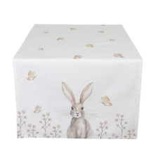  CLEEF.REB64 Asztali futó 50x140cm,100% pamut,Rustic Easter Bunny party kellék