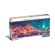 Clementoni 1000 db-os COMPACT - Panoráma puzzle - Téli éjszaka (39870) puzzle, kirakós