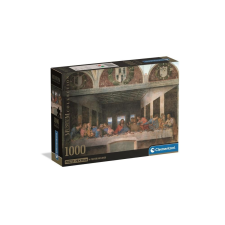 Clementoni 1000 db-os Compact puzzle - Museum Collection - The Last Supper (39965) puzzle, kirakós