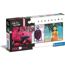 Clementoni 1000 db-os panoráma puzzle - Squid Game - Nyerd meg az életed (39694) puzzle, kirakós