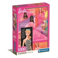 Clementoni 1000 db-os puzzle  COMPACT puzzle - Barbie 65 éves idővonal (39806) puzzle, kirakós
