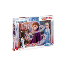 Clementoni 104 db-os Csillámos puzzle - Jégvarázs 2 (20162) puzzle, kirakós