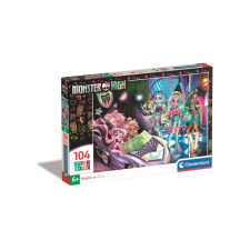 Clementoni 104 db-os Szuper Színes  puzzle - Monster High 2 (25783) puzzle, kirakós