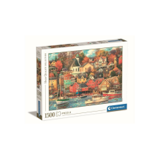 Clementoni 1500 db-os puzzle - High Quality Collection - Good time harbor (31685) puzzle, kirakós
