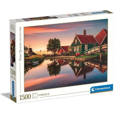 Clementoni 1500 db-os puzzle - Zaanse Schans, Hollandia (31696) puzzle, kirakós
