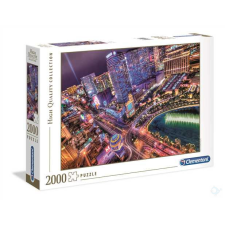 Clementoni 2000 db-os High Quality Collection Puzzle - Las Vegas puzzle, kirakós