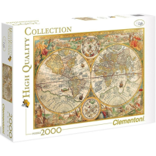 Clementoni 2000 db-os puzzle - Antik térkép (32557) puzzle, kirakós