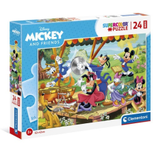 Clementoni 24 db-os Super Color Maxipuzzle Mickey egér és barátai Clementoni 24218 puzzle, kirakós
