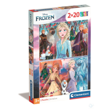 Clementoni 2x20 db-os SuperColor puzzle - Jégvarázs 2 puzzle, kirakós