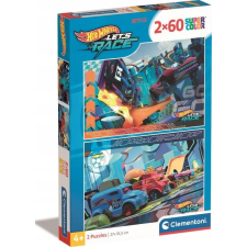 Clementoni 2x60 pcs Puzzles Kids Hotwheels (8005125248162) puzzle, kirakós