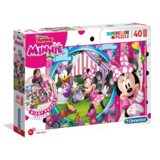 Clementoni 40 db-os Super Color Maxi puzzle Minnie Clementoni 25462 puzzle, kirakós