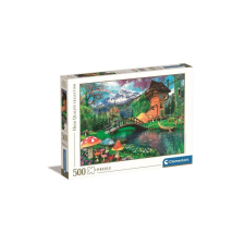 Clementoni 500 db-os puzzle - High Quality Collection - A régi cipős házikó (35522) puzzle, kirakós