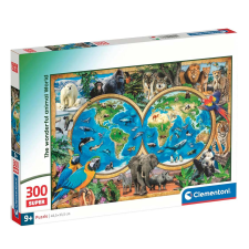 Clementoni A csodálatos állatvilág 300db-os Super puzzle - Clementoni puzzle, kirakós