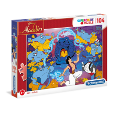 Clementoni Aladdin Kirakós játék 104 db Rajzfilmek (8005125272839) puzzle, kirakós