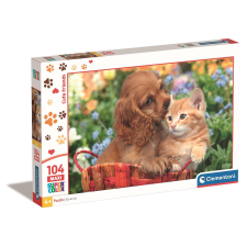 Clementoni Állatos Cute Friends 104 db-os maxi puzzle Clementoni puzzle, kirakós