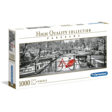 Clementoni Amszterdam 1000db-os HQC panoráma puzzle (39440) (clem39440) puzzle, kirakós