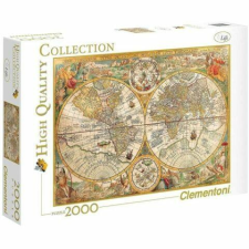 Clementoni : Antik térkép 2000 db-os puzzle – High Quality Collection puzzle, kirakós