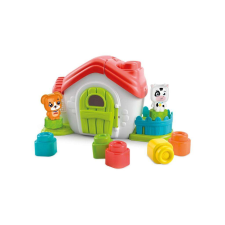 Clementoni Baby Clemmy - Farm tároló játékdoboz puha építőkockákkal barkácsolás, építés