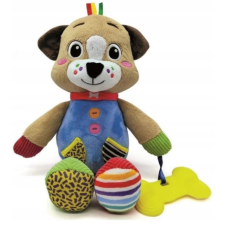 Clementoni Baby Plüss Pete kutyus rágókával bébiplüss