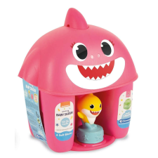  Clementoni Baby Shark építőkocka szett figurával - pink barkácsolás, építés