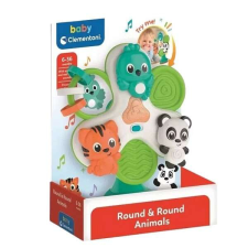 Clementoni Baby Vidám állatos körhinta készségfejlesztő