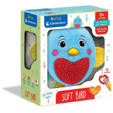 Clementoni Baby Zenélő plüss madárka rágókával bébiplüss