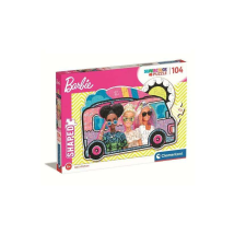 Clementoni Barbie lakóautója Supercolor 104db-os puzzle - Clementoni puzzle, kirakós