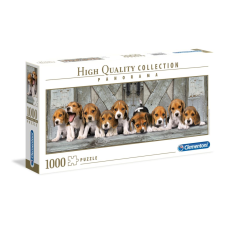Clementoni Beagle kiskutyák 1000db-os High Quality Collection Panoráma puzzle (39435) (CLEMENTONI39435) - Kirakós, Puzzle puzzle, kirakós