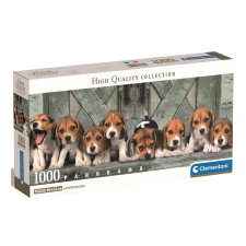 Clementoni Beagle kutyusok 1000db-os panoráma puzzle 98x33cm - Clementoni puzzle, kirakós