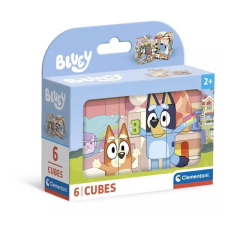 Clementoni : Bluey mesekocka - 6 db-os puzzle, kirakós