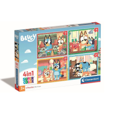 Clementoni Bluey Play All Day 4 az 1-ben puzzle Clementoni puzzle, kirakós
