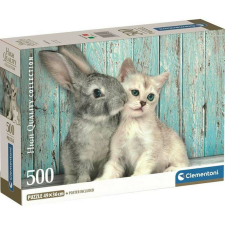 Clementoni Cica és nyuszi barátsága HQC 500 db-os Compact puzzle – Clementoni puzzle, kirakós