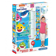 Clementoni Clementoni Baby Shark növekedésmérő puzzle 30 darabos puzzle, kirakós
