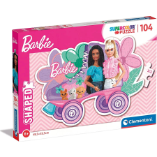 Clementoni Clementoni Barbie különleges keretpuzzle - Korcsolyázás 104 darabos puzzle, kirakós
