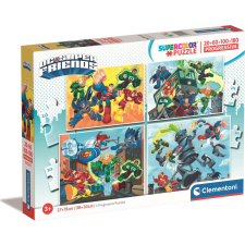 Clementoni Clementoni DC Super Friends progresszív puzzle 4 az 1-ben puzzle, kirakós