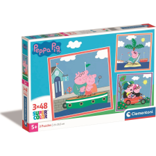 Clementoni Clementoni puzzle Peppa malac 3x48 darabos puzzle, kirakós