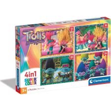 Clementoni Clementoni Trollok puzzle 4 az 1-ben puzzle, kirakós