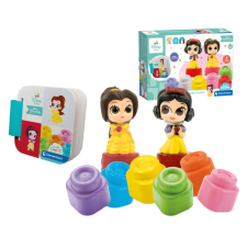 Clementoni Clemmy: Disney Princess puha építőkockák fejlesztőjáték - Clementoni barkácsolás, építés