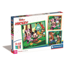 Clementoni Clubhouse 3x48 db-os puzzle Clementoni puzzle, kirakós
