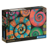 Clementoni Colorboom Collection: Színes kaméleonok 500db-os Compact puzzle - Clementoni