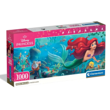 Clementoni Disney - A kis hableány 1000db-os panoráma puzzle poszterrel - Clementoni puzzle, kirakós
