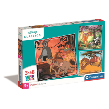 Clementoni Disney Classics Timeless 3x48 db-os puzzle Clementoni puzzle, kirakós