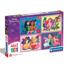 Clementoni Disney hercegnők 4 az 1-ben puzzle – Clementoni puzzle, kirakós