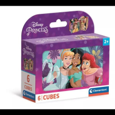 Clementoni : Disney hercegnők mesekocka - 6 db-os puzzle, kirakós