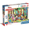 Clementoni Disney Junior: Mickey Egér és Barátai Supercolor Puzzle 30db-os - Lányoknak és Fiúknak, 3 éves kortól (20269 CLEMENTONI)