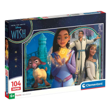 Clementoni Disney Kívánság 104db-os Super puzzle - Clementoni puzzle, kirakós