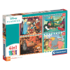 Clementoni Disney klasszikusok 4 az 1-ben Supercolor puzzle - Clementoni