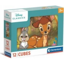 Clementoni Disney Klasszikusok Mesekocka - 12 db-os (41196 CLM) építkezés