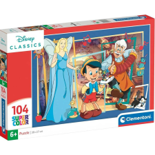 Clementoni Disney Pinokkió 104 db-os Supercolor puzzle – Clementoni puzzle, kirakós